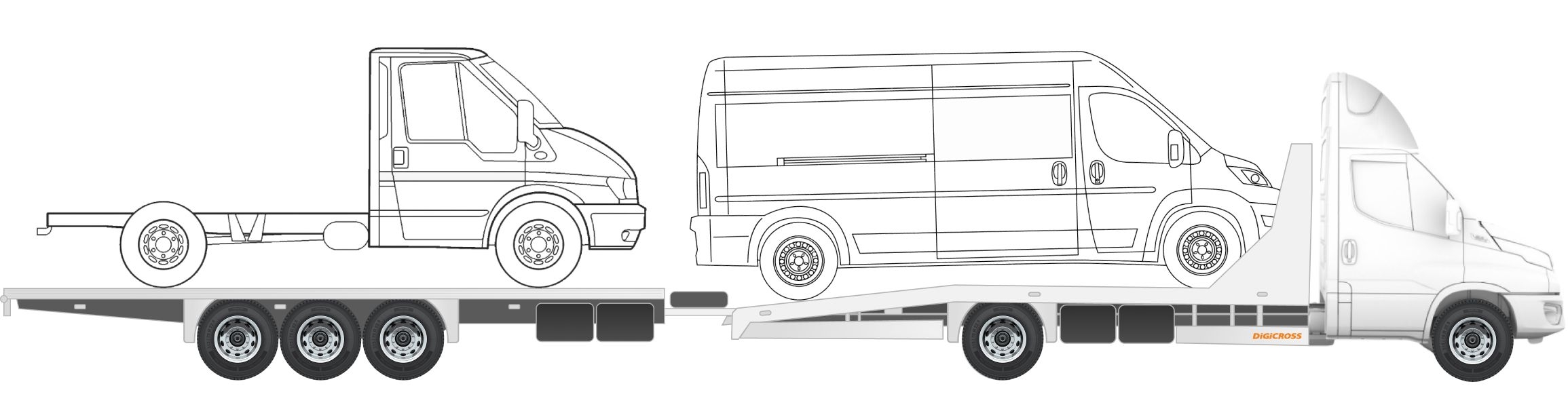 Van and truck